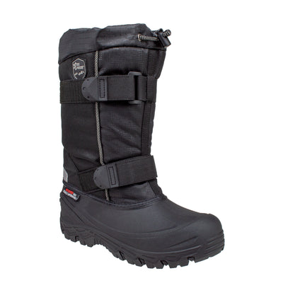 tall black insulated kid's winter pac boots #color_black