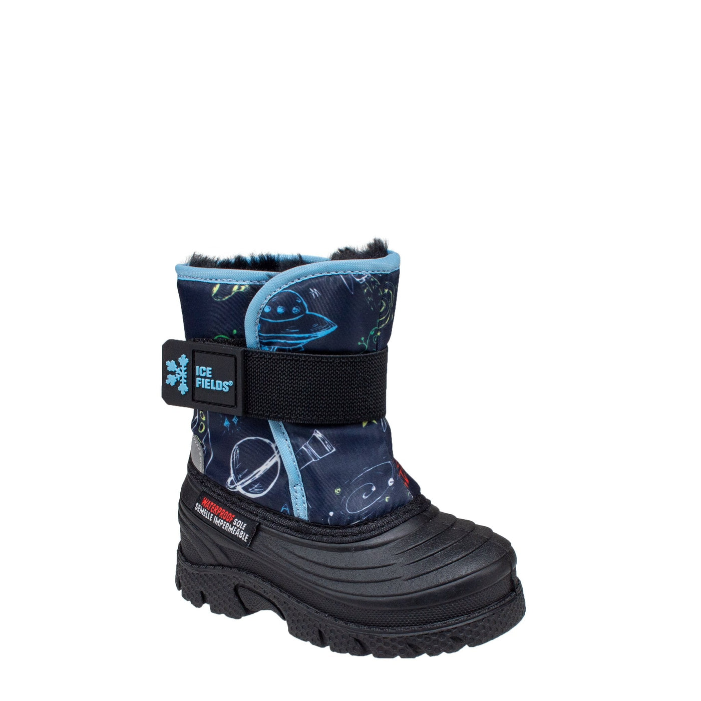 navy insulated waterproof infants boots #color_navy