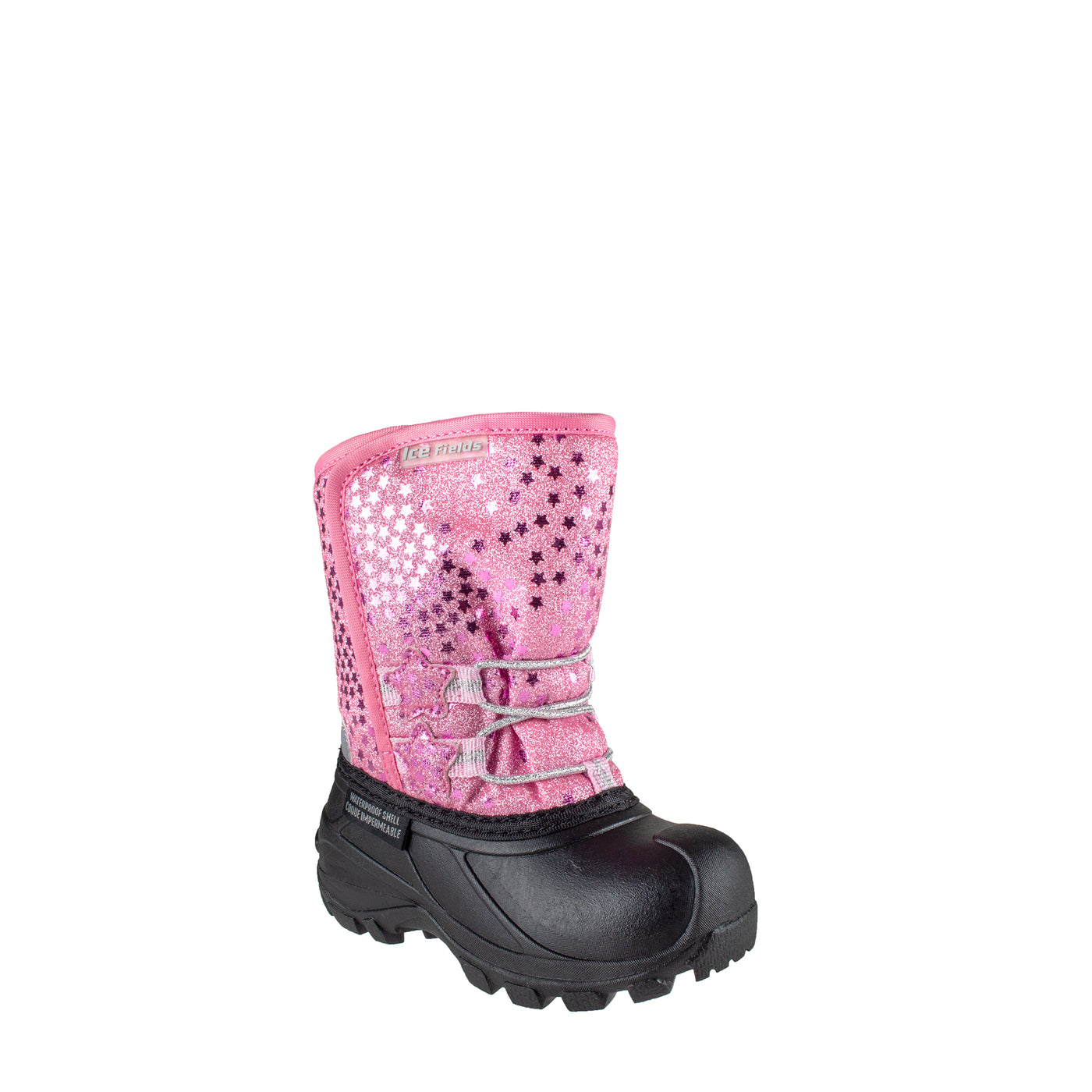 pink warm infants winter boots #color_pink