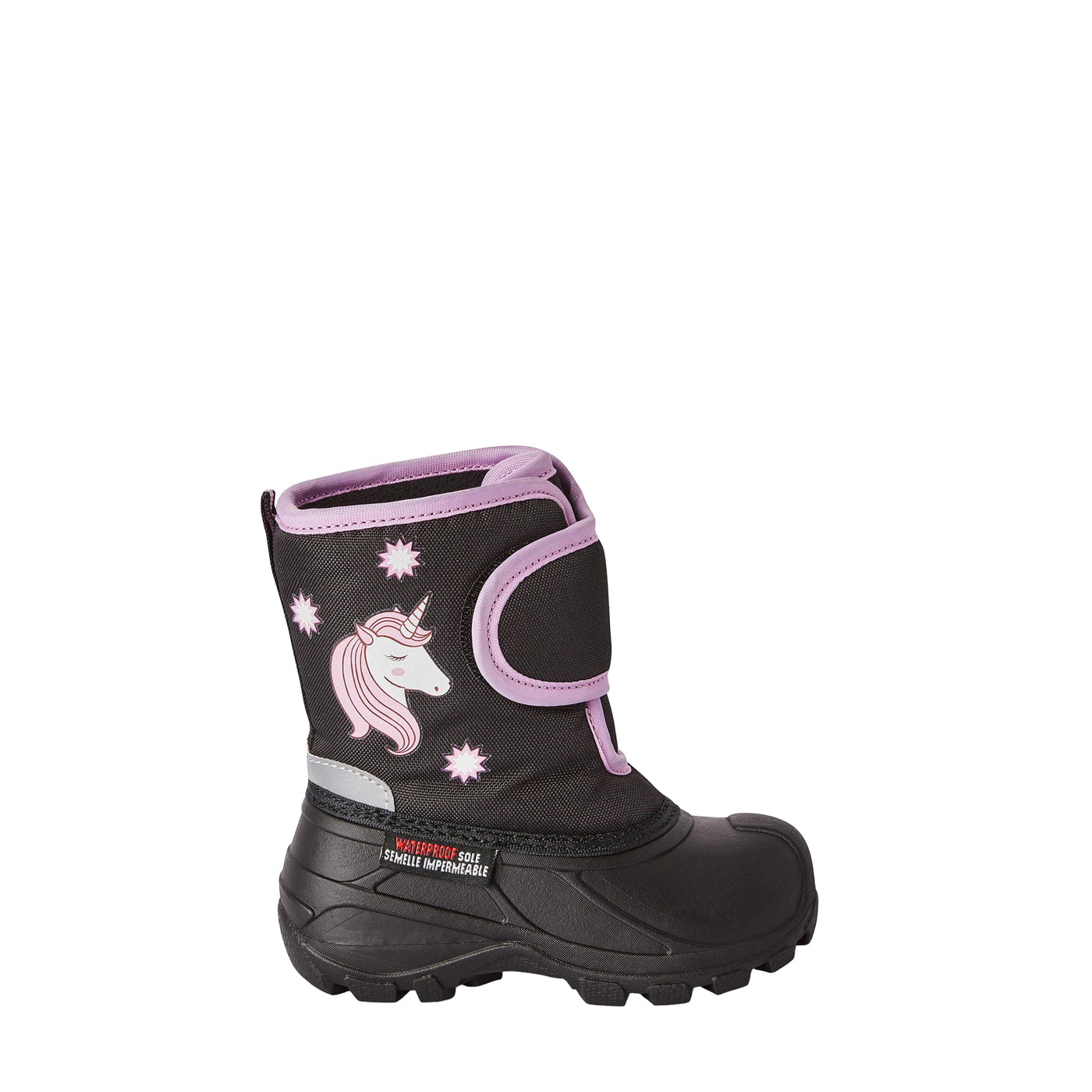 Infant Girls Pink Boot with Unicorn #color_pink
